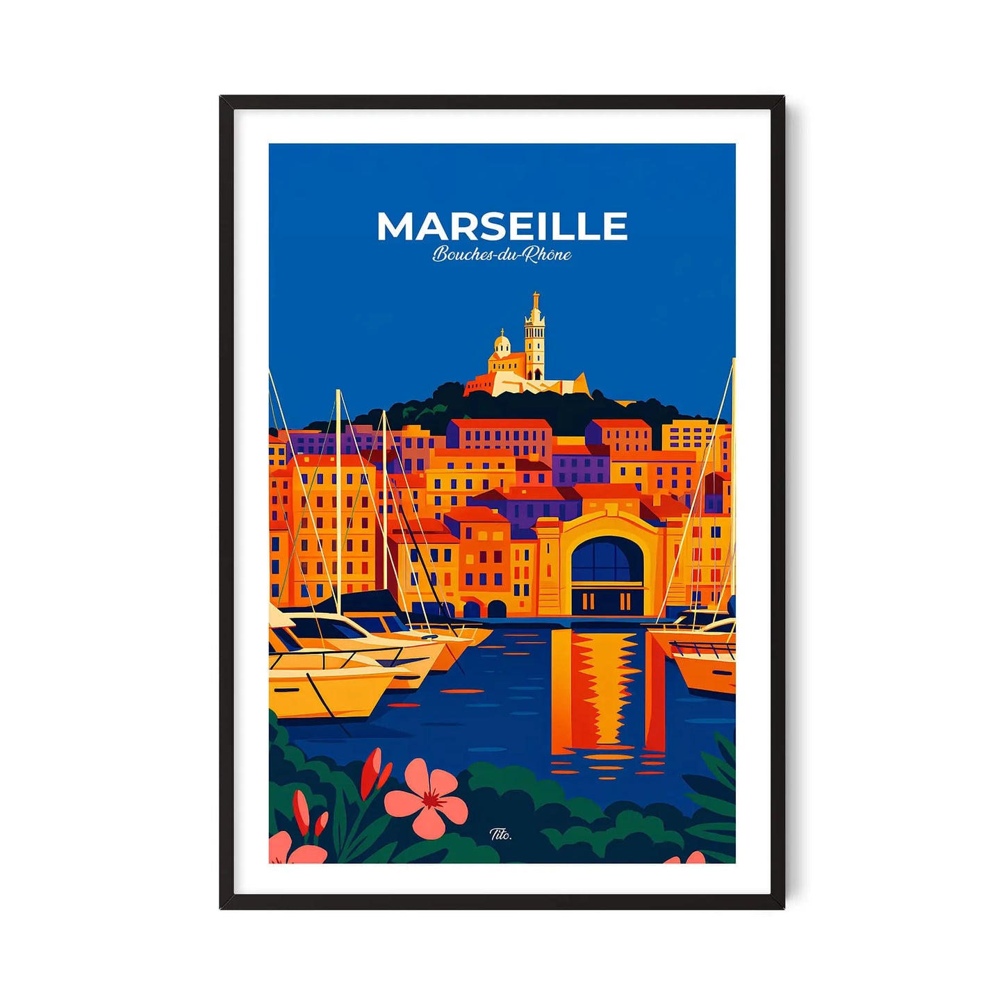Affiche Marseille