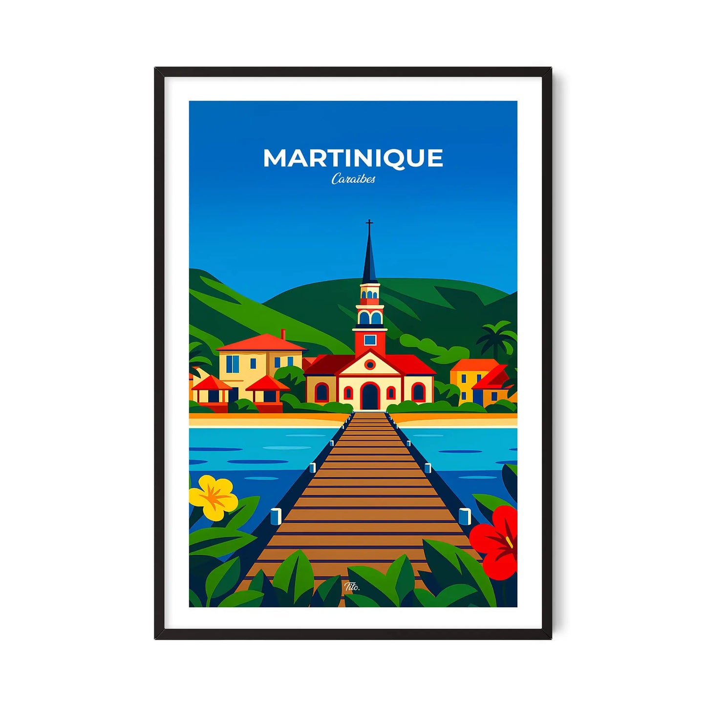 Affiche Martinique