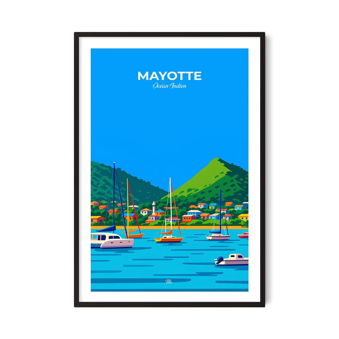 Affiche Mayotte