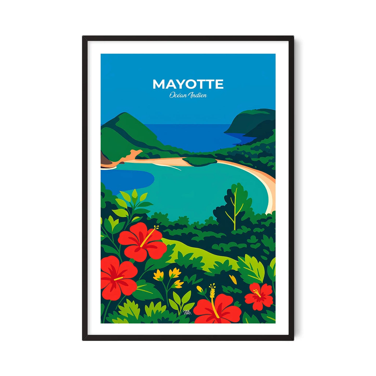 Affiche Mayotte