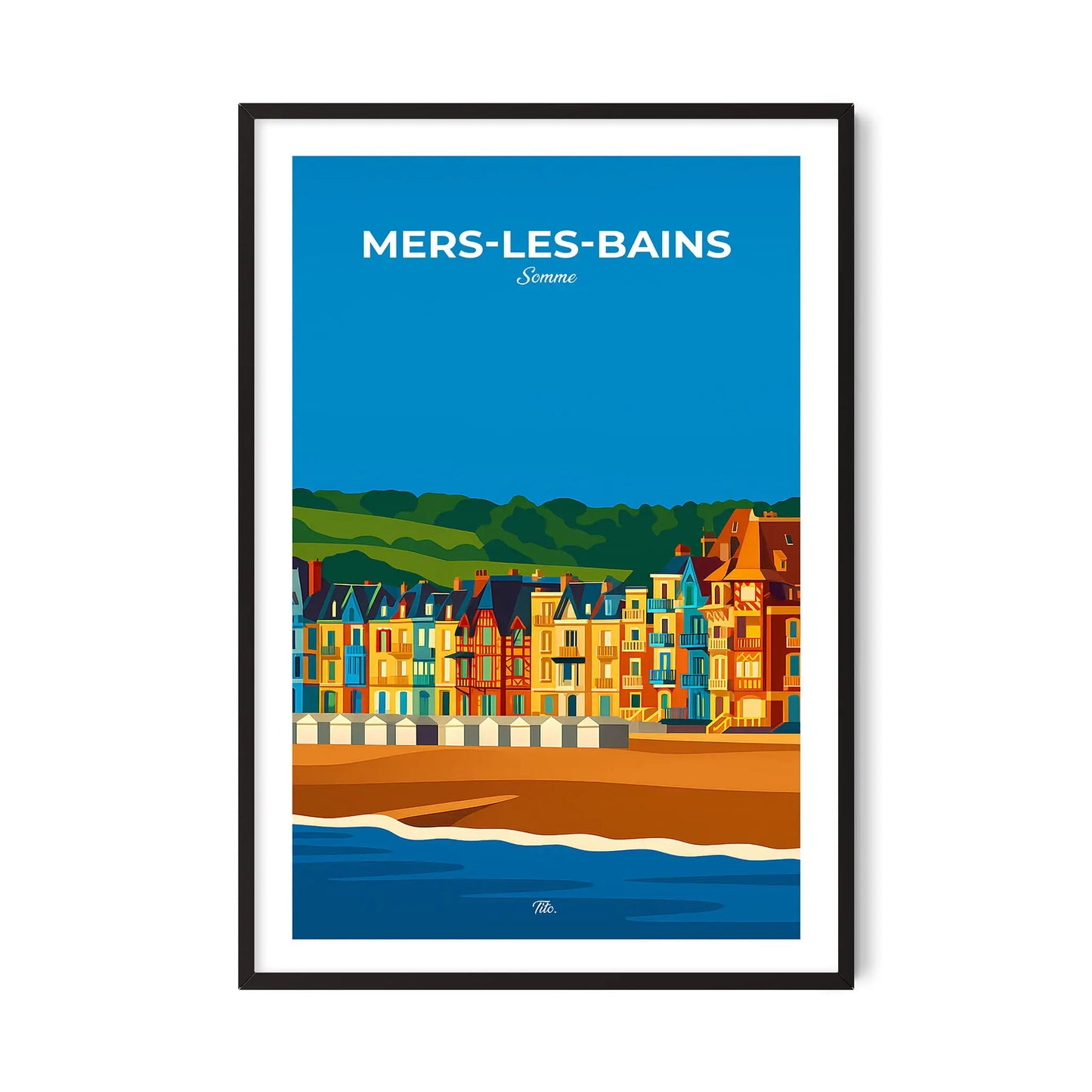 Affiche Mers-les-Bains