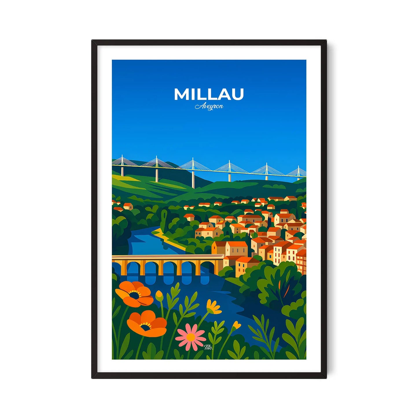 Affiche Millau