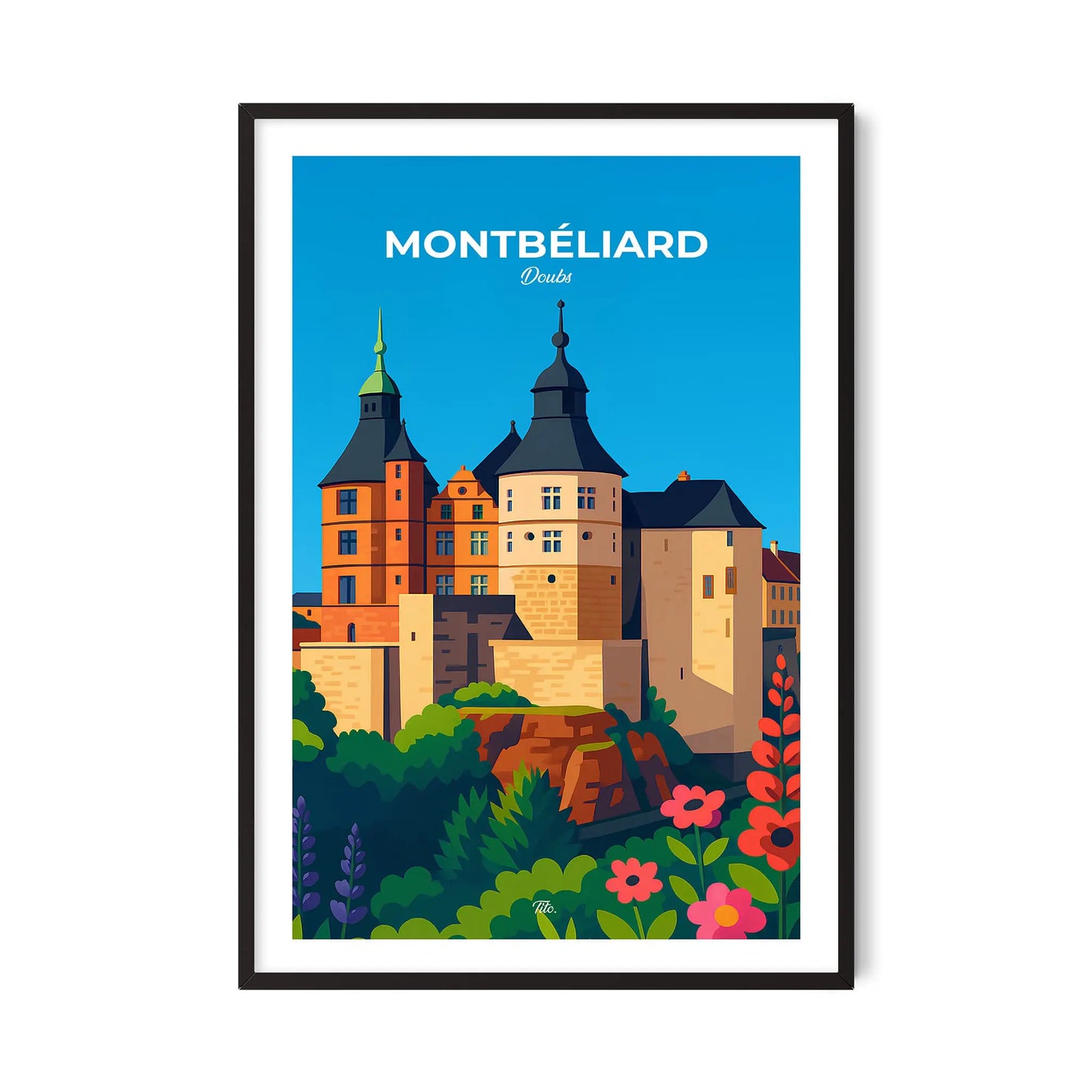 Affiche Montbéliard