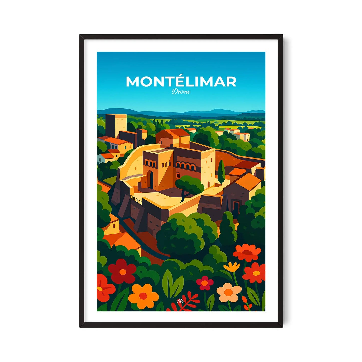 Affiche Montélimar