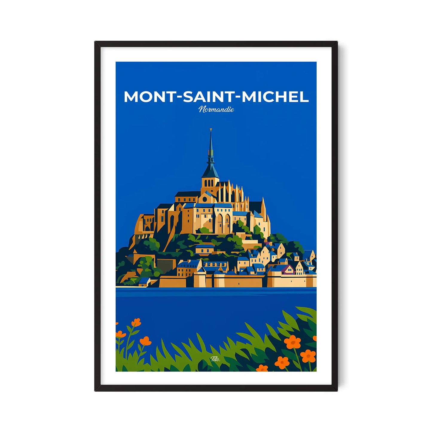 Affiche Mont-Saint-Michel