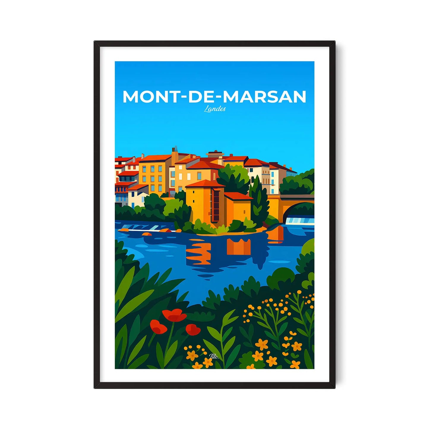 Affiche Mont-de-Marsan