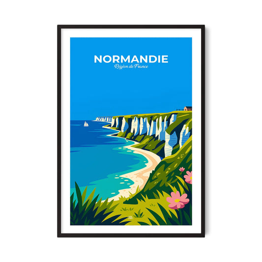 Affiche Normandie