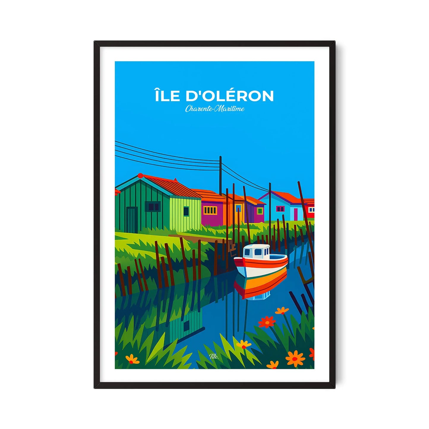 Affiche Île d'Oléron