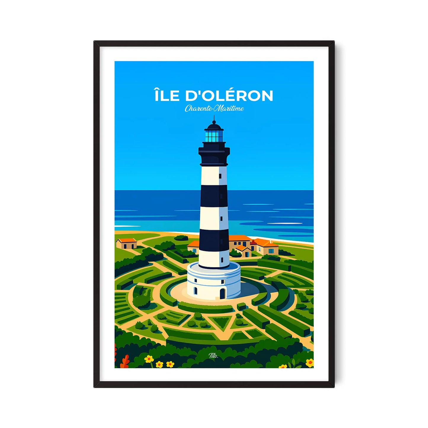 Affiche Île d'Oléron