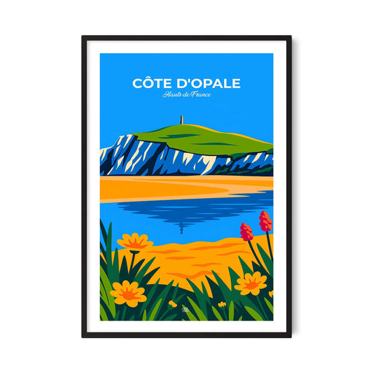 Affiche Côte d'Opale