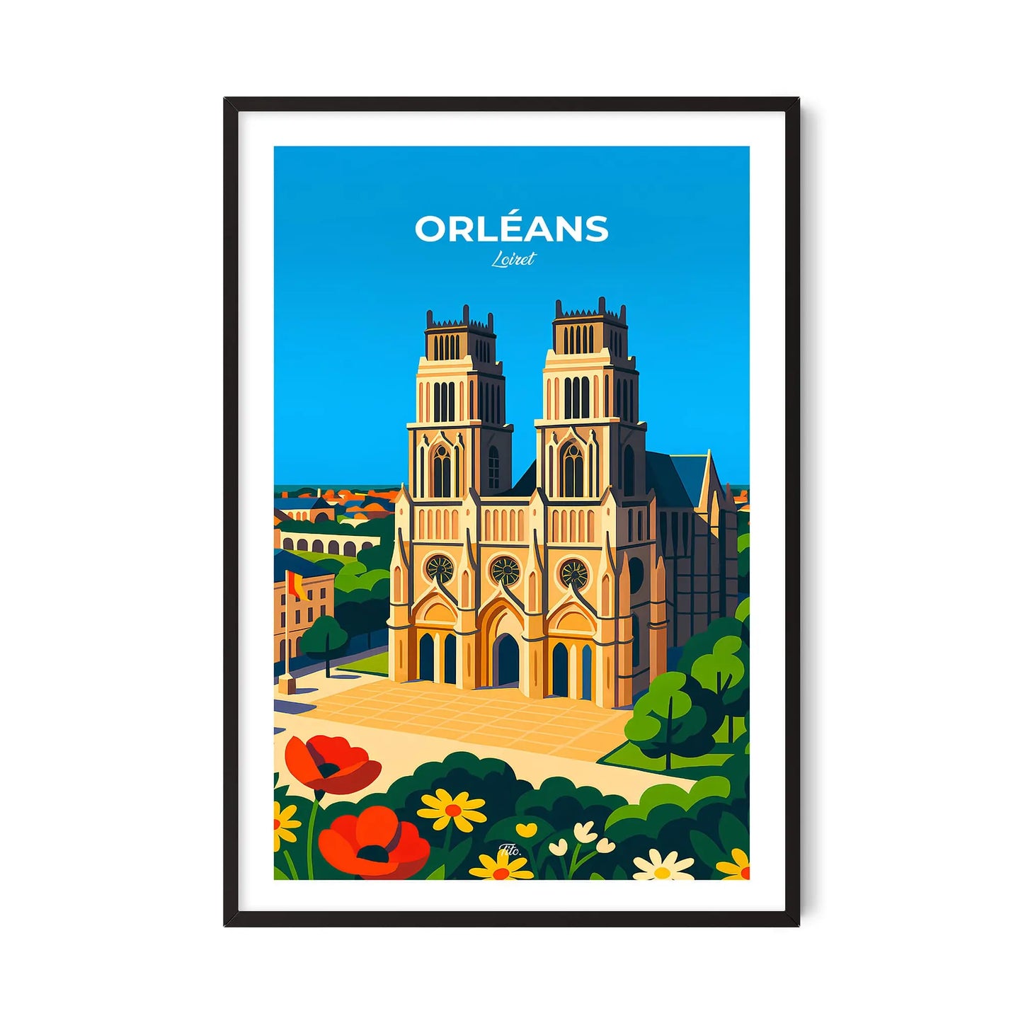 Affiche Orléans