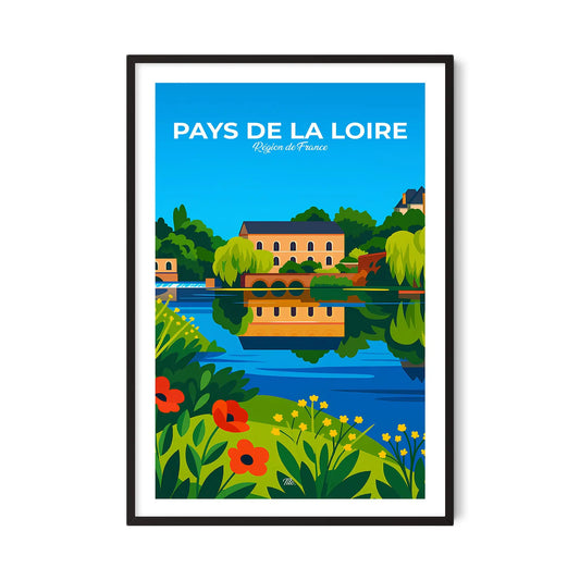 Affiche Pays de la Loire