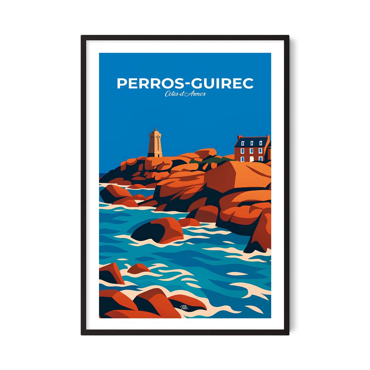 Affiche Perros-Guirec