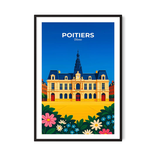 Affiche Poitiers