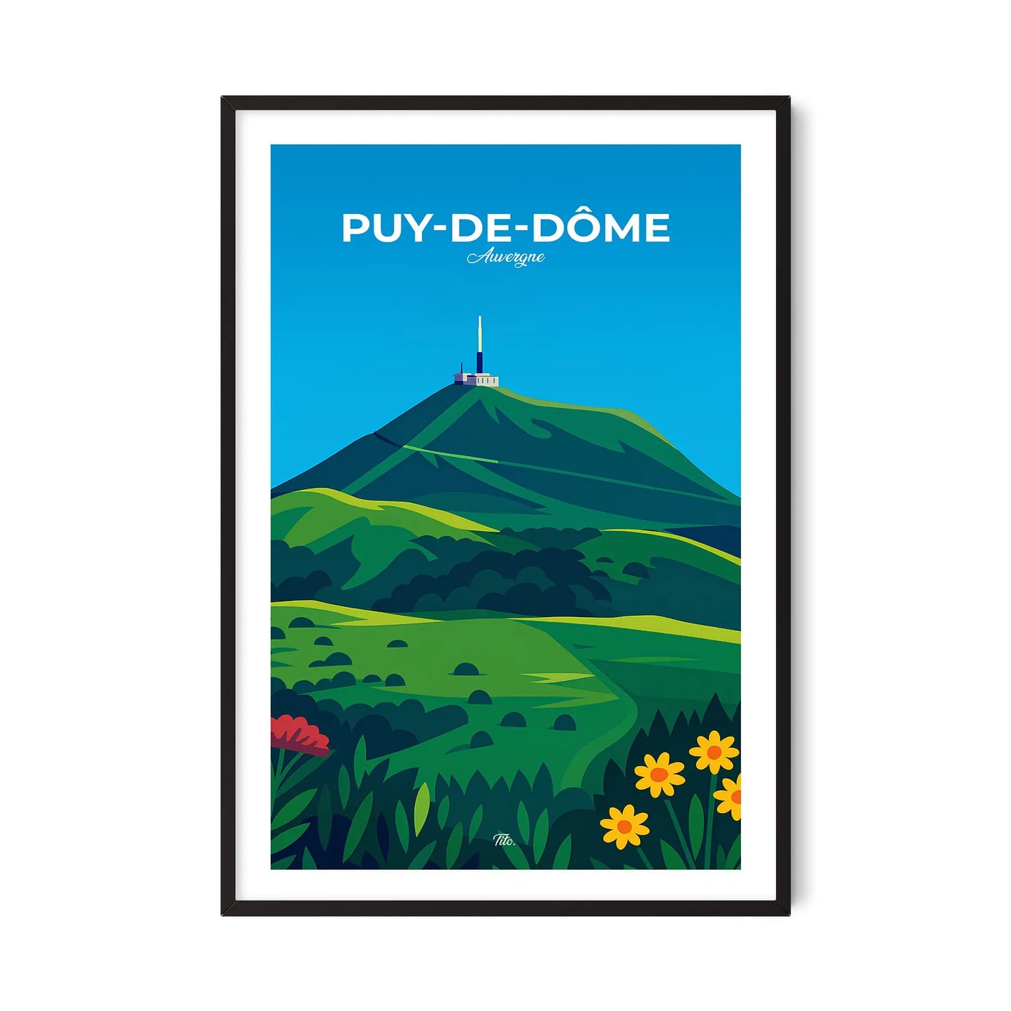 Affiche Puy-de-Dôme