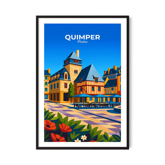 Affiche Quimper