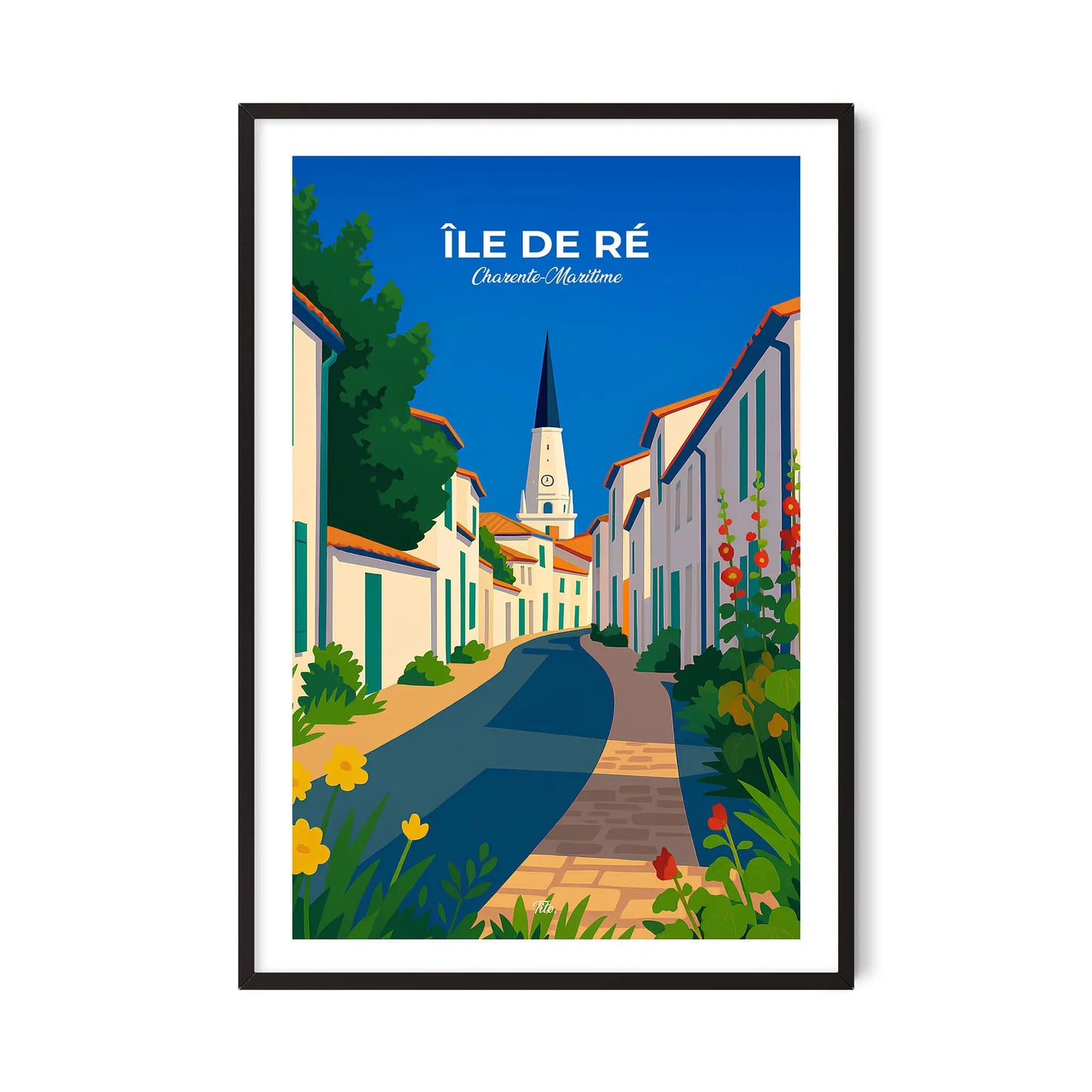 Affiche Île de Ré