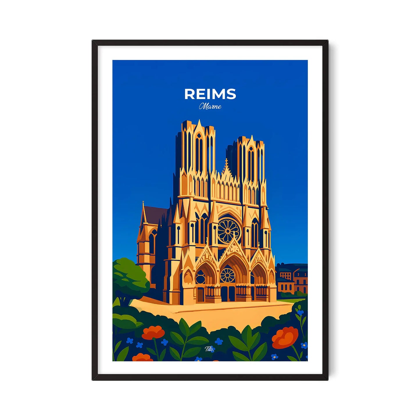Affiche Reims