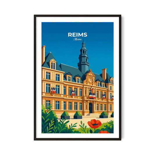 Affiche Reims