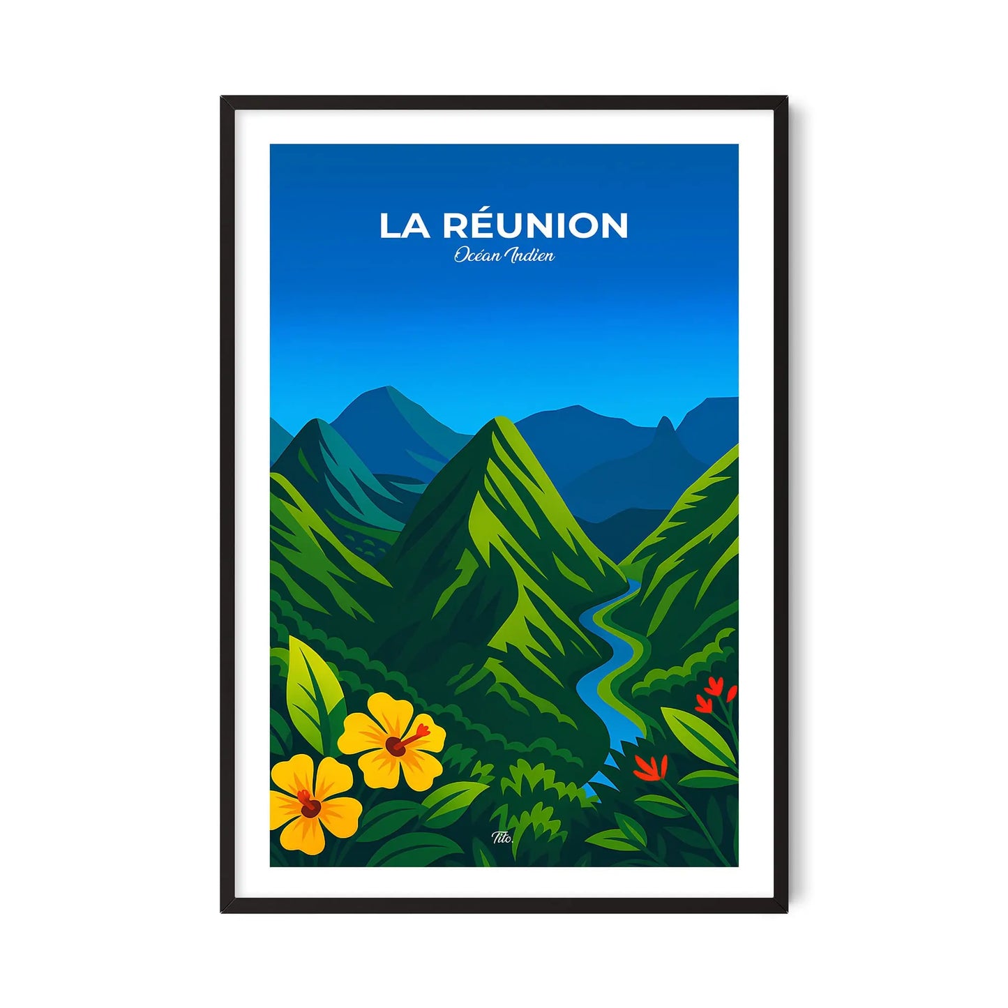 Affiche La Réunion