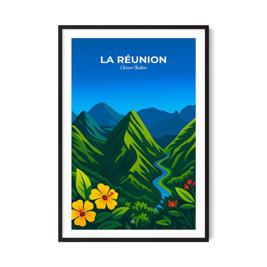 Affiche La Réunion