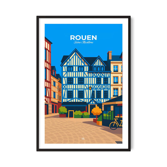 Affiche Rouen