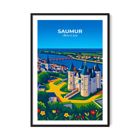 Affiche Saumur