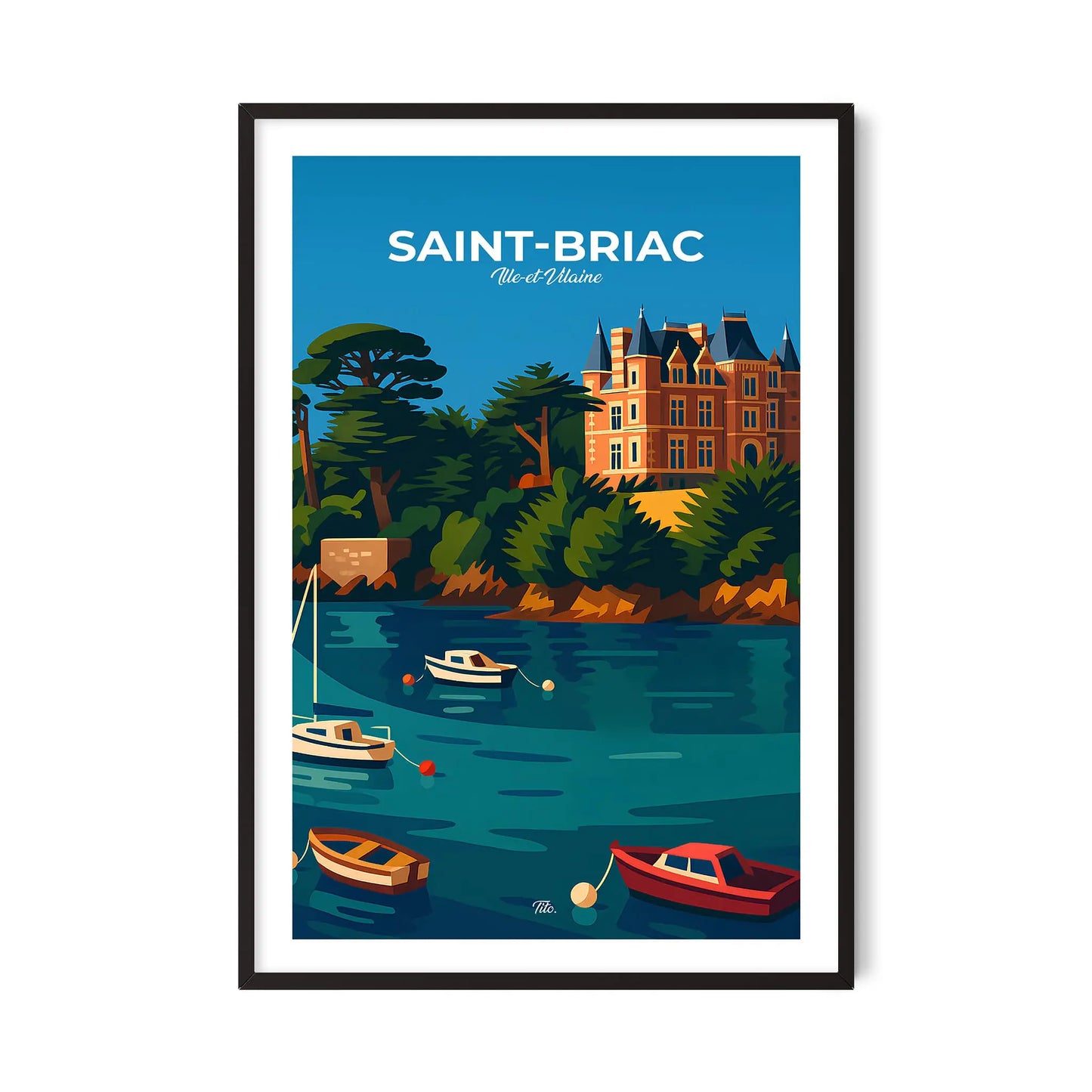 Affiche Saint-Briac-sur-Mer