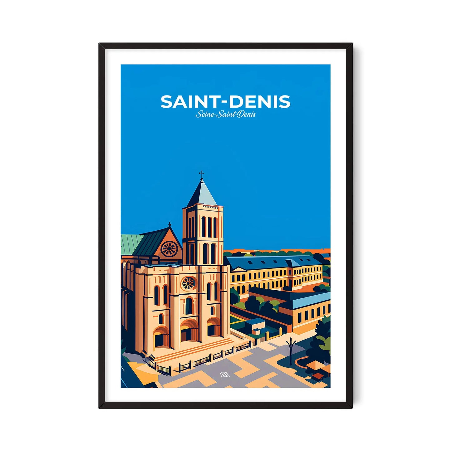 Affiche Saint-Denis