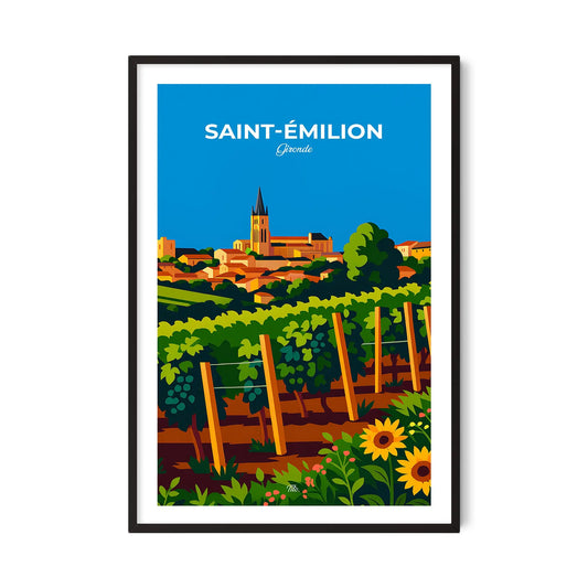 Affiche Saint-Émilion