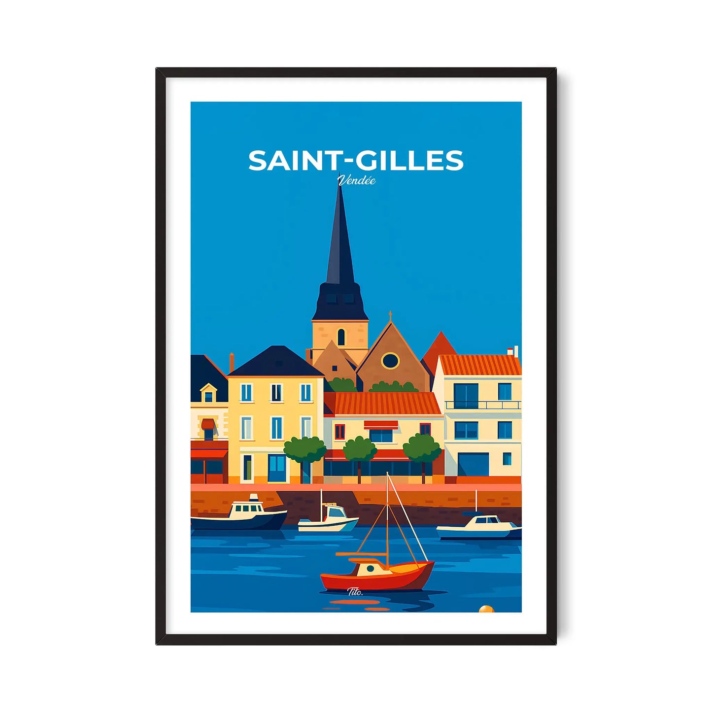 Affiche Saint-Gilles-Croix-de-Vie