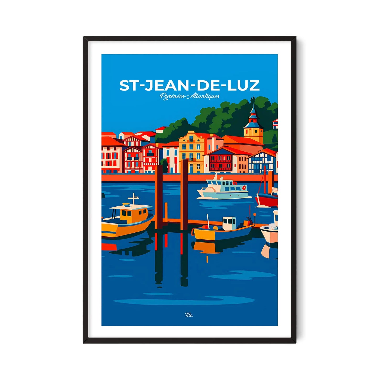 Affiche Saint-Jean-de-Luz