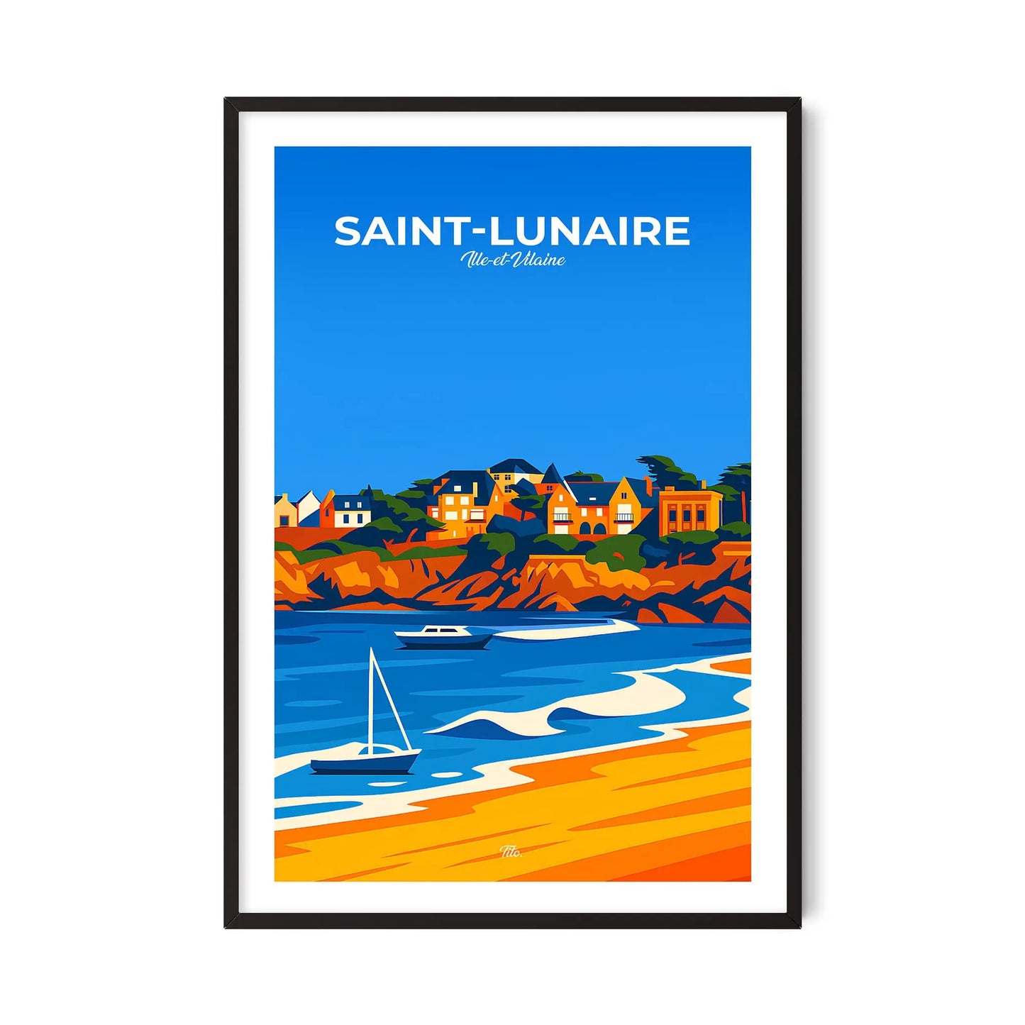 Affiche Saint-Lunaire