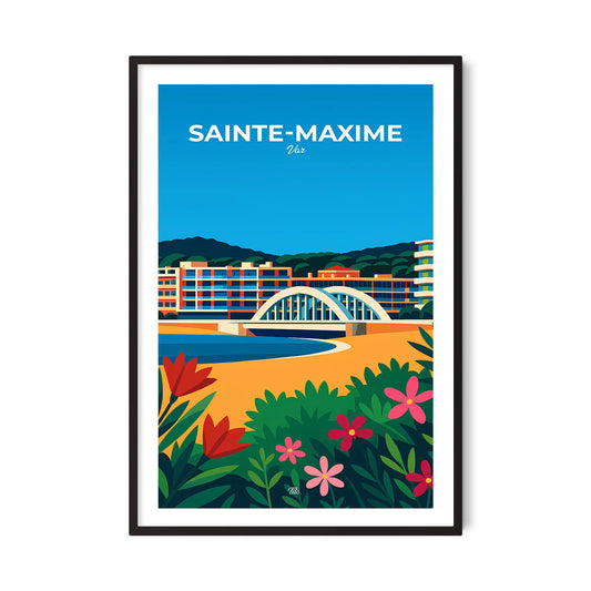 Affiche Sainte-Maxime