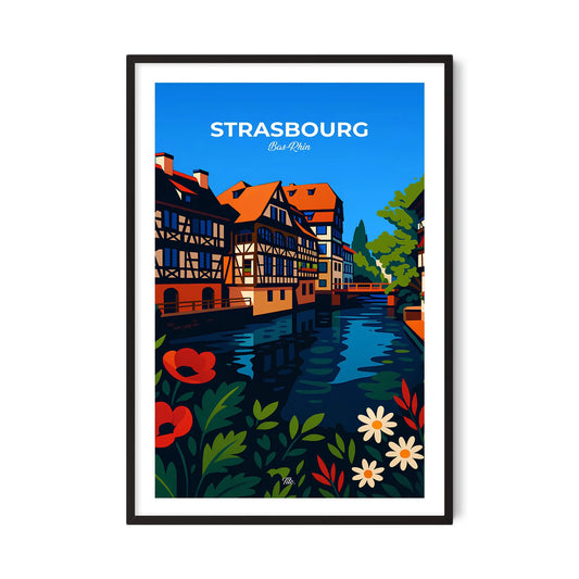 Affiche Strasbourg
