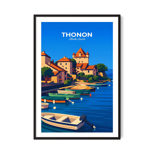 Affiche Thonon-les-Bains