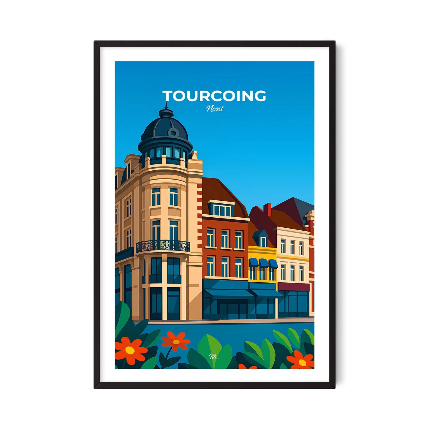 Affiche Tourcoing
