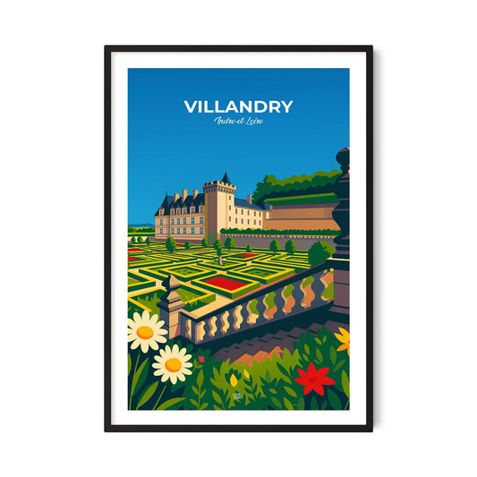 Affiche Villandry