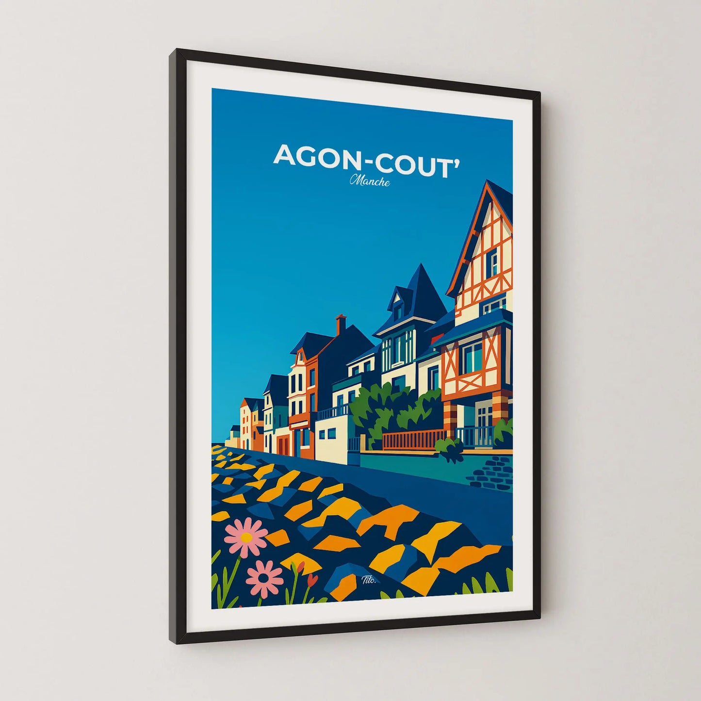 Affiche Agon-Coutainville