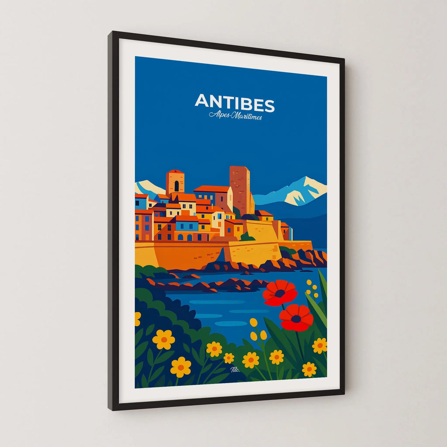 Affiche Antibes
