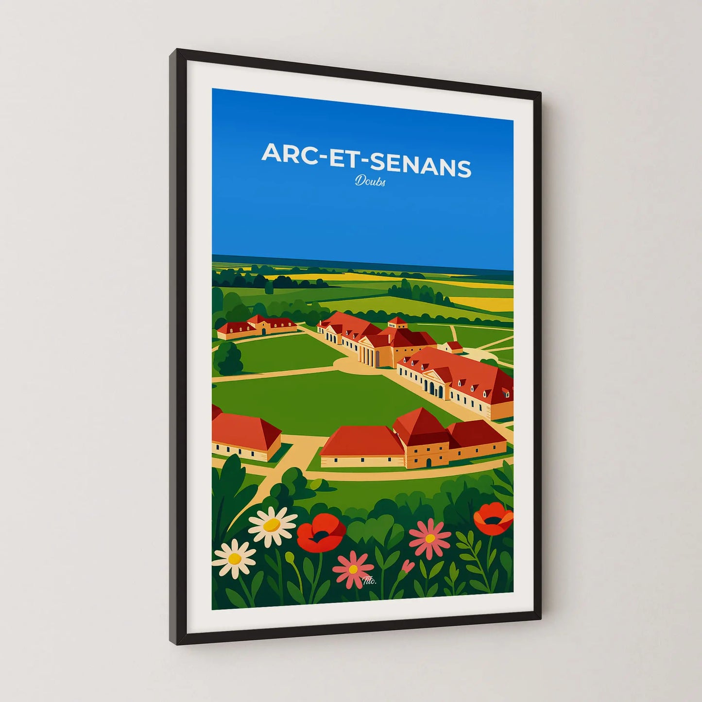 Affiche Arc-et-Senans