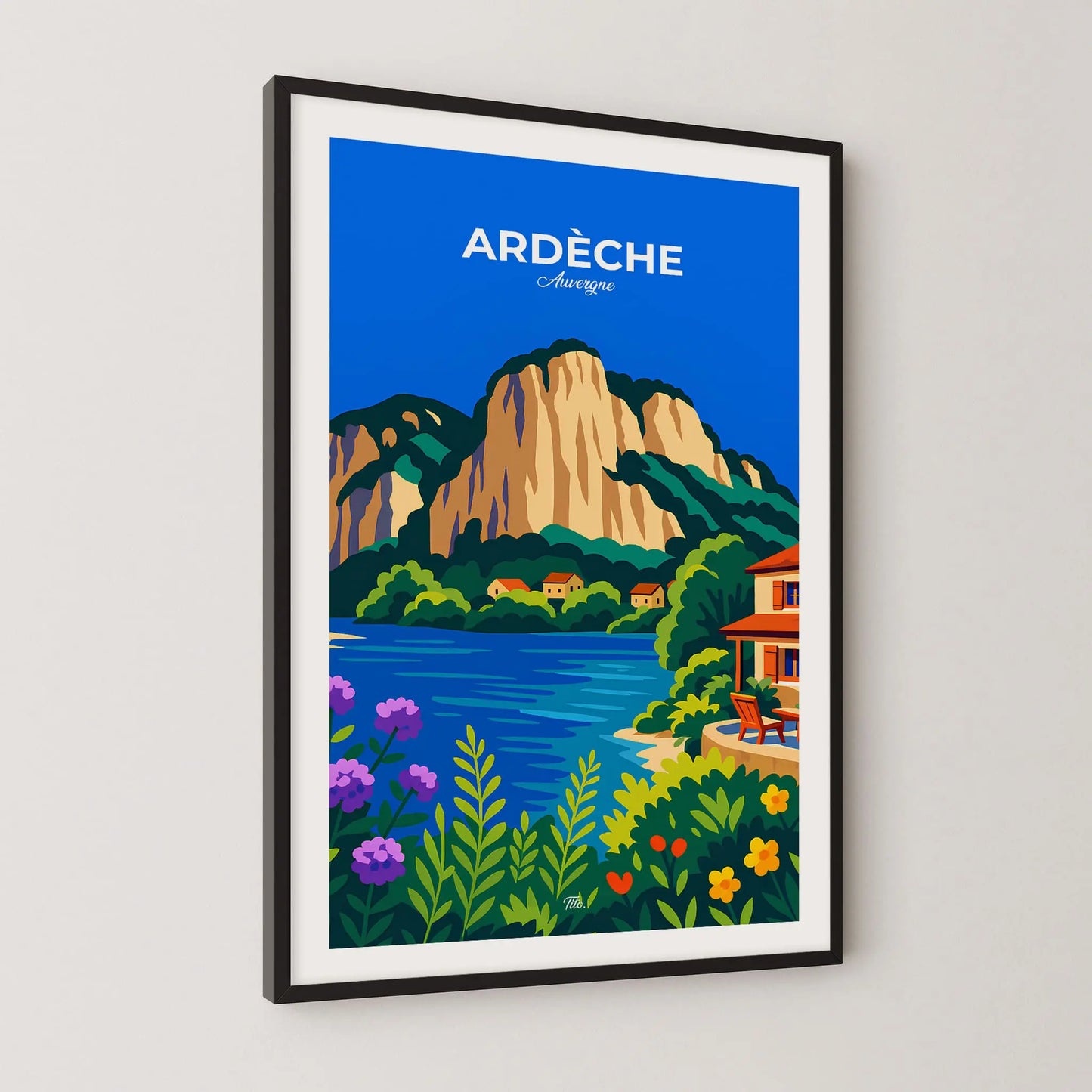 Affiche Ardèche