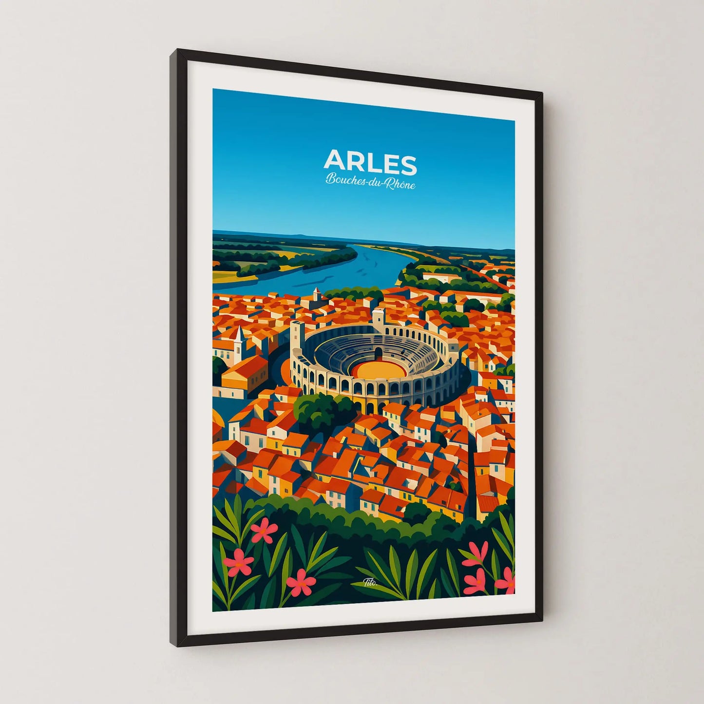 Affiche Arles