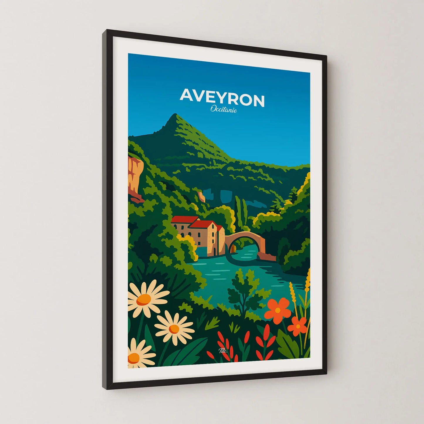 Affiche Aveyron