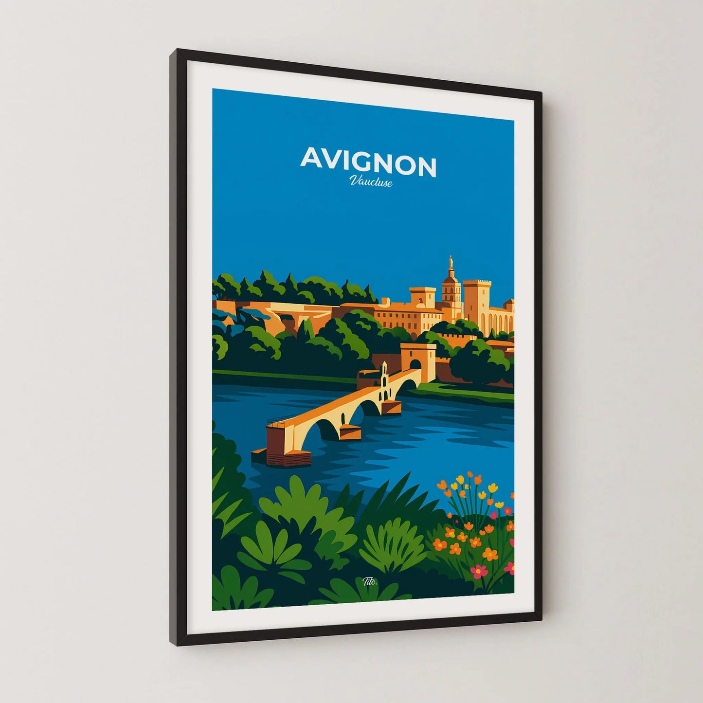 Affiche Avignon