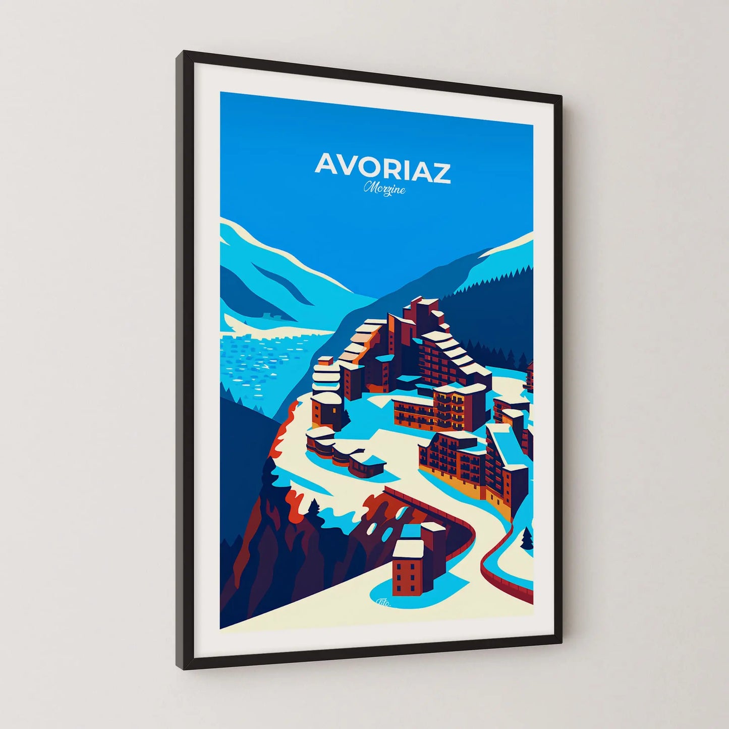 Affiche Avoriaz