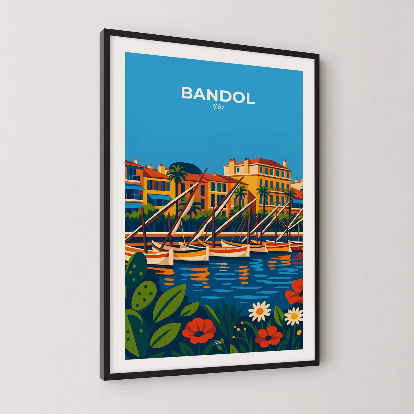 Affiche Bandol