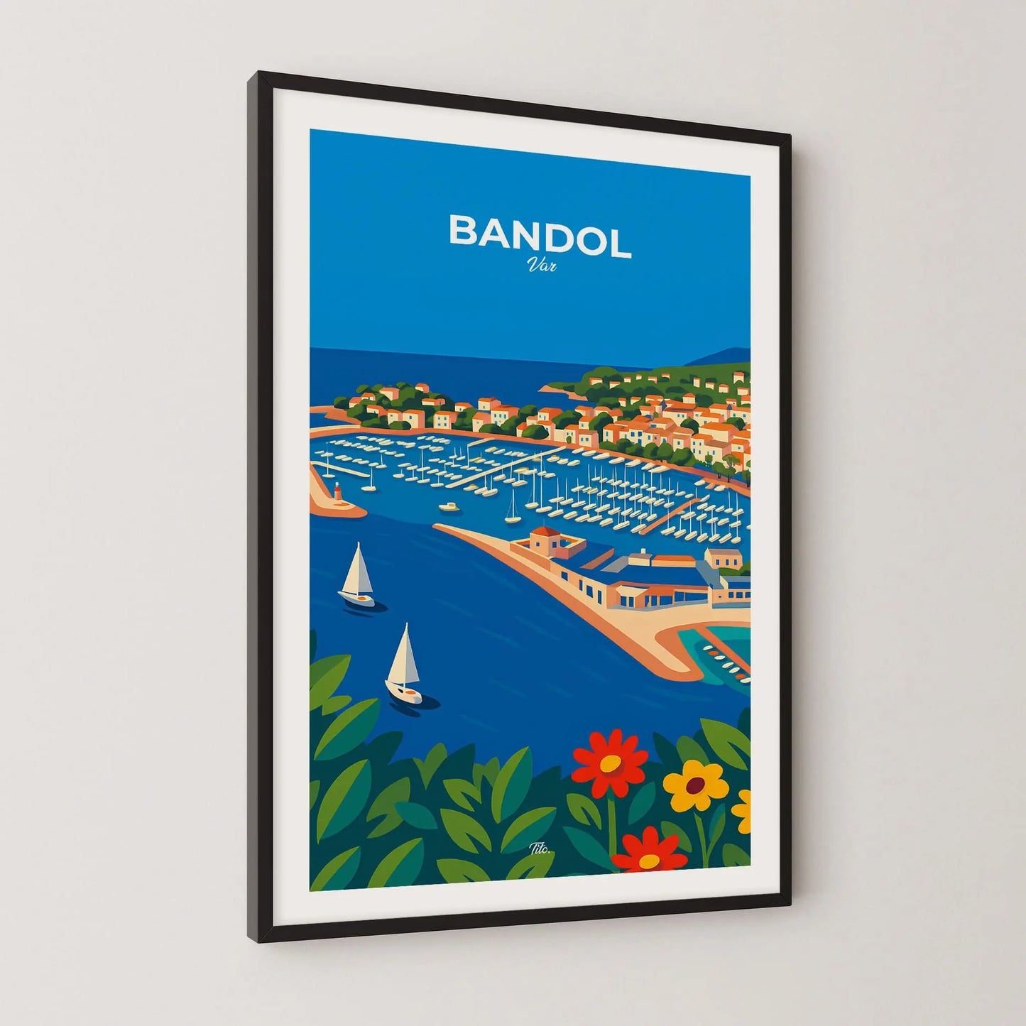 Affiche Bandol