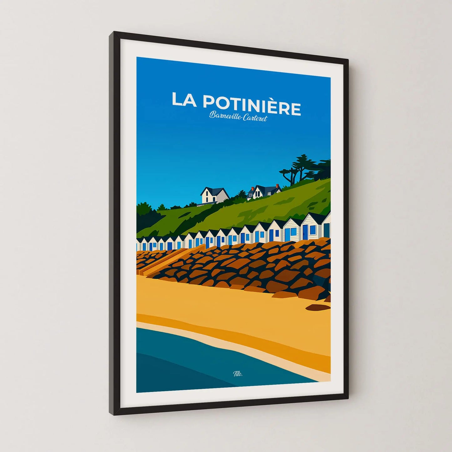 Affiche Barneville-Carteret