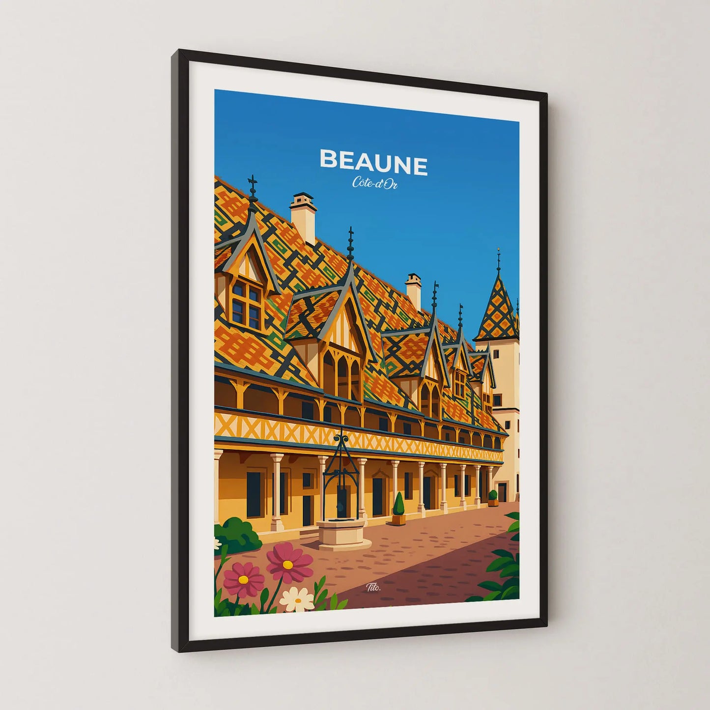 Affiche Beaune
